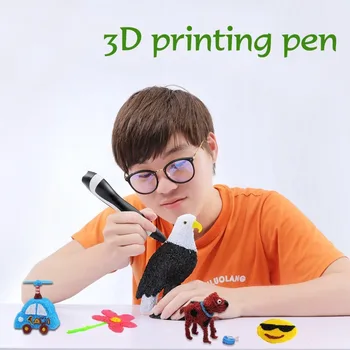 Dikale 3D Tlač Pero 6. Generácie ABS/PLA Vlákna DIY 3D Kreslenie Tlačiareň Pero Ceruzka Impresora 3D Imprimant Dieťa Dospelých Darček