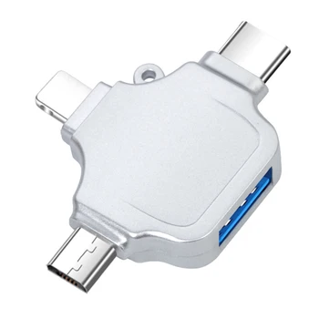 3-v-1 OTG Multi-Function USB3.0 Flash Micro-USB/Typ-C pre Android iOS Telefóny