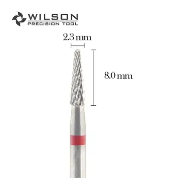 WilsonDental Burs 5000208-ISO 198 140 023Tungsten Karbidu Zubné Burs pre rezanie Kovov/Akryl