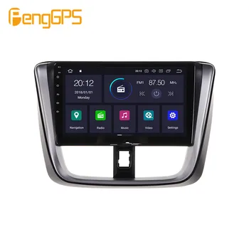 Pre Toyota Vios / Yaris - 2017 Auto, multimediálny Prehrávač, Android Stereo PX6 Rádio Audio GPS Navigácie základnú jednotku HD Fotoaparát 360