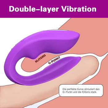Tiché Dual Motor U Tvar G-Spot Vibrátor Bezdrôtové Diaľkové Ovládanie Klitorisu Vibrátory Stimulácia sexuálnu Hračku pre Ženy Pár Hrať