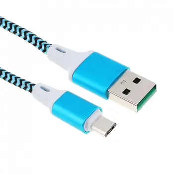DiGiYes 2M Micro USB 2.5 Nylon Rýchle Nabíjanie USB Dátový Kábel vhodný pre Samsung/Xiao Tablet/Android Mobilný Telefón, USB Nabíjací Kábel