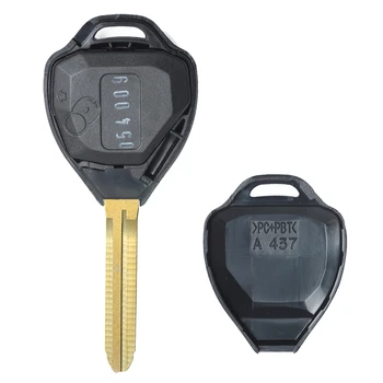 KEYECU Vysoko Kvalitné Náhradné Diaľkové Kľúč - 4 Tlačidlá & 314.3 MHz Frekvencia & 4D67 Čip S Uncut Čepeľ - FOB pre Toyota Alphar