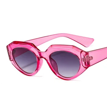 Nové Módne Cat Eye slnečné Okuliare Ženy 2020 Luxusné Značky Dizajnér Vintage Leopard Slnečné Okuliare Ženské Okuliare Gafas de sol UV400