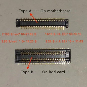 Originál nové Pre ASUS X555LD A555L X555LJ X555LB X555LP X555LN pevnom disku, port na základnú dosku a hdd karty konektor