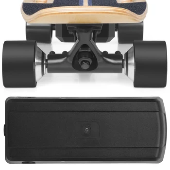1 Ks Štyri-pohon Elektrický Skateboard Jednu Jednotku Batérie Poľa Elektrické Ryby Skateboard Príslušenstvo Bezdrôtového Diaľkového Ovládania Box