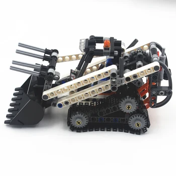 263Pcs Deti Hračky MOC Techniku, vysokozdvižný Vozík Stavebné kamene, Tehly Vzdelávacie Hračky pre Deti, Darčeky, Vianočné kompatibilné s Lego