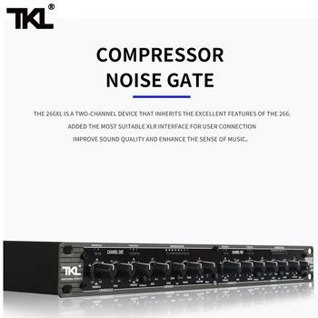 TKL zvukové systémy zariadenia dj audio Profesionálne presnosť maximizer dual channel kompresora obmedzovač 266XL reproduktor obmedzovač