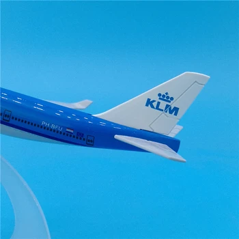 16 cm KLM Royal Dutch Airlines a Boeing 747 Kovový Model Lietadla Diecast 1:400 Netherland B747aircraft Model Dekorácie, Hračky