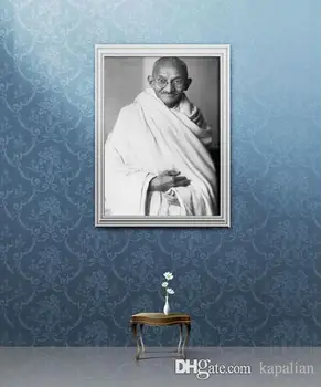 Plagát Mohandas Karamchand Gandhi Art Tlač Foto Papier Wall Art Obraz Maľovanie 12 24 36 47 Palcov