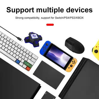 KX USB Herné ovládače Adaptér Prevodník Video Hry, Klávesnice, Myši adaptér pre Prepnutie/Xbox/PS4/PS3 r30