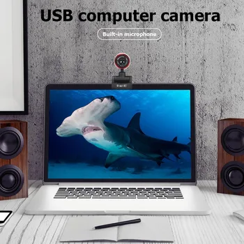 HD webová Kamera so vstavaným Mikrofónom, USB Počítača Web Kamera na Počítač PC, Notebook, Windows 10 8 7 XP Širokouhlé Video Práce