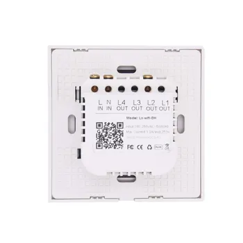 Lonsonho eWeLink WiFi Smart Switch 220V EÚ UK RF Diaľkové Ovládanie Nástenné svietidlo Prepne Kompatibilné Alexa Domovská stránka Google
