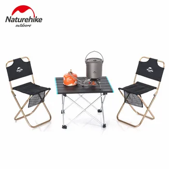 Naturehike Skladací Stôl Kemping 0.95 kg Ľahký Prenosný Hliníkovej Zliatiny Podporu Vonkajšie Piknik Stoly BBQ Camping Cestovanie
