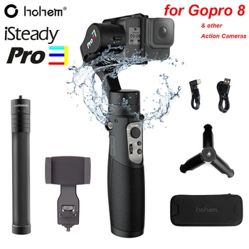 Hohem iSteady Pro 3 3-Os Splash Dôkaz Ručné Gimble pre DJI Osmo Akcie Gopro Hero 8/7/6/5/4 SJCAM YI Cam RX0 Akciu, Fotoaparát