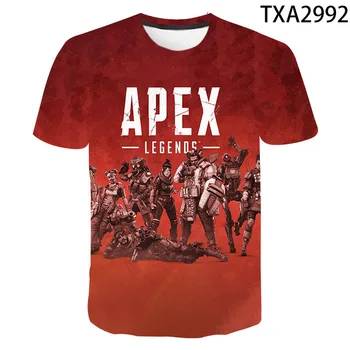 Apex Legendy 3D Print T Shirt Mužov Ženy, Deti, Módne Letné Tričká Krátky Rukáv Bežné Streetwear Tee Chlapec Dievča Deti Topy