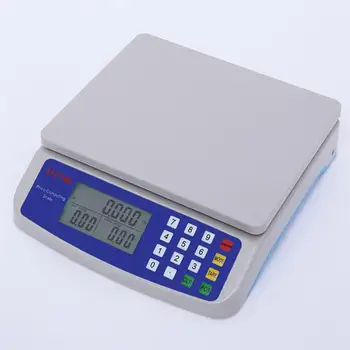 30 kg/1g Kuchynská váha Digitálne Potraviny váha S Podsvietenia LCD Displej, Nabíjateľná Meracie Elektronické Stupnice S Adaptérom Plug NÁS