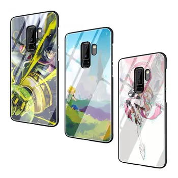 Digimon Tvrdeného Skla Telefón Cover obal Pre Samsung S7 okraji S8 Poznámka 8 9 10 Plus A10 20 30 40 50 60 70