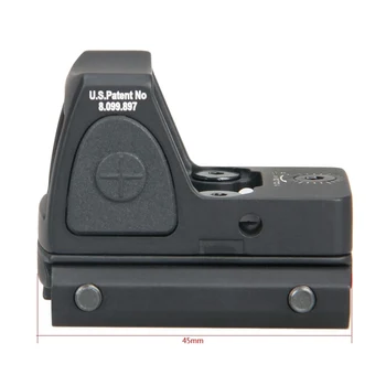 RMR Red Dot Sight 3.25 MOA Reflex Pohľad Nastaviteľný jas Pištole Glock Rozsah