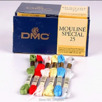 Vybrať si Môžete Akýkoľvek Farby A Množstvo DMC Cross Stitch Vyšívacie Nite Niť--Spolu 200 Kusov