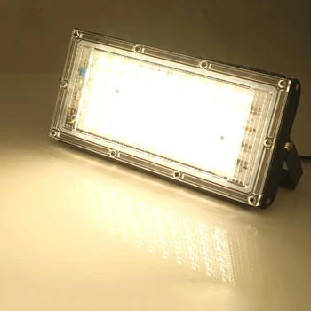 Nepremokavé Ip66 LED Flood Svetlo 50W AC 220V Pozornosti Vonkajšie Záhradné Osvetlenie Led Reflektor svietili Reflektory