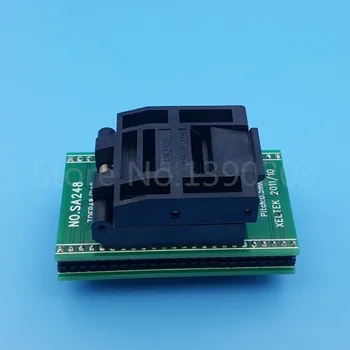 TQFP48 QFP48 Na DIP48 SA248 IC Programátor Adaptér Test Zásuvky 0,5 mm Ihrisku