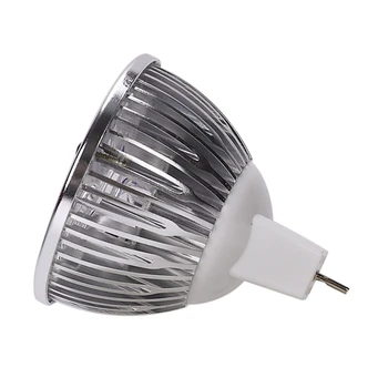 Stmievateľné 9W MR16 Teplé Biele Svetlo LED Reflektor Žiarovka 12-24V 2800-3300K