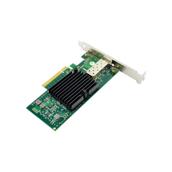 1Port PCIe X8 Jeden 10GbE SFP+ Jeden port Server Radič Sieťového Adaptéra Intel JL82599EN Čip Gigabit Ethernet 10000M