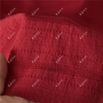 Bavlnená tkanina obyčajný žakárové tkaniny tričko Dámy sukne textílie, detské odevy, textílie, XJ33