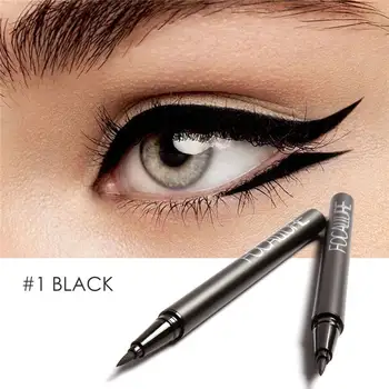 FOCALLURE Čierna Tekutina, Kontúrovacia ceruzka nepremokavé eye liner ľahké nosenie hladké trvácne očné linky pero oči make-up