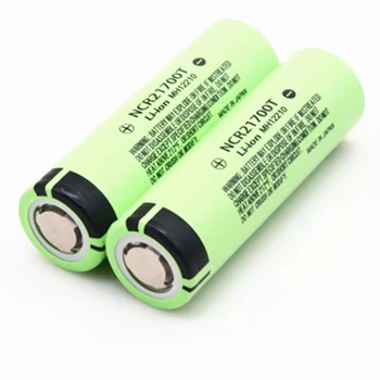 Ncr21700t nabíjateľné lítiové batérie, 21700 MAH, 4800 V, 40a, vysoký výtok, vysoká spotreba lítium-iónová batéria, 3.7