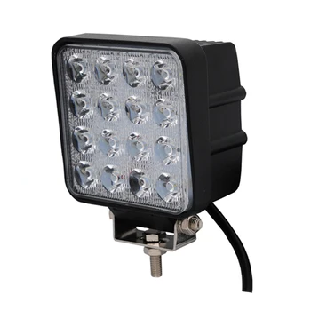 ECAHAYAKU 1pcs 48W 4.5 palcový LED Pracovné Svetlo Povodňových Jazdy Lampa pre Auto, Príves, Nákladné automobily SUV Offroads Loď 12V 24V 4X4 4WD Projektor