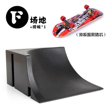 14 cm Mini Skateboard Prst Skatepark Dacing Poschodí Profesionálne Rampa Zmontované Skate board mini hmatníkom ako darček