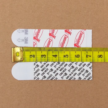 3M príkaz pásy Náplň Lepiaca páska 3m obojstranná páska , ľahko sa pohybovať a rehang Príkaz Produkty, strednej veľkosti 6,9 cm*1.6 cm