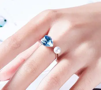 UXN44 Predaj 925 silver Otvoriť Prstene Pre Ženy, Tvorivé Módne Šperky