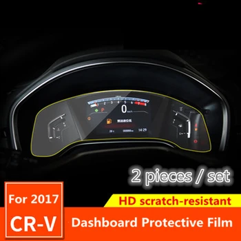 2 KS Pre Honda CR-V CRV 2017 2018 Auto Tabuli nálepky Obrazovke ochranný film Nástroj stôl Chránič Film príslušenstvo