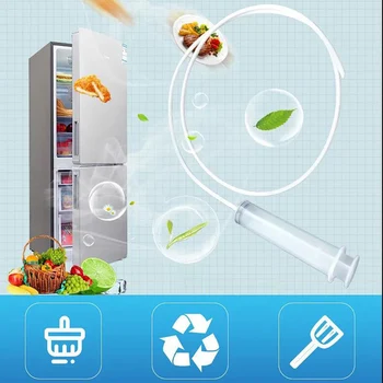 Chladnička Vypúšťací Otvor Odstraňovač Cleaning Tool Kit je Opakovane použiteľný pre Domáce Chladničky Quick Clean LXY9