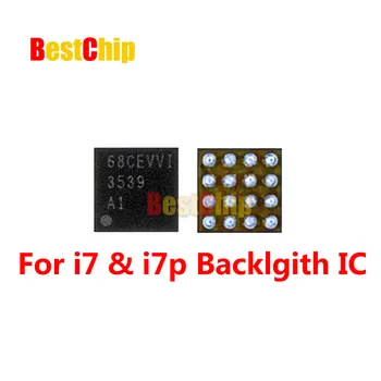 10pcs/veľa U3701/U4601/LM3539A1/3539A1 16pins Pre iPhone 7 7plus LED podsvietenie Vodiča zadné svetlo kontroly IC čip