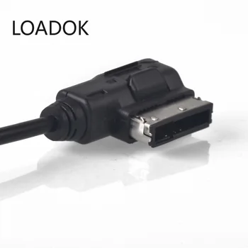 AUX Kábel Hudby MDI MMI AMI na 3,5 mm MP3 Audio Adaptér Pre AUDI A3 A4 A5 A6, Q5 Q7 Pre VW Golf MK5 RCD510 RCD310 RNS510