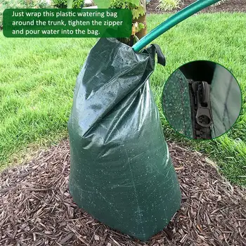 Nastaviteľné Strom Zalievanie Taška PVC Záhrade Zasadiť Strom Visí Dripper Taška Poľnohospodárske Zavlažovanie Nástroj-Pomalé Uvoľňovanie Zalievanie Kit 1