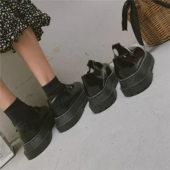 Malé kožené topánky žena British 2020 jar nové Mori dievča, Japonská divoké čierne retro Mary Jane topánky slovo pracka