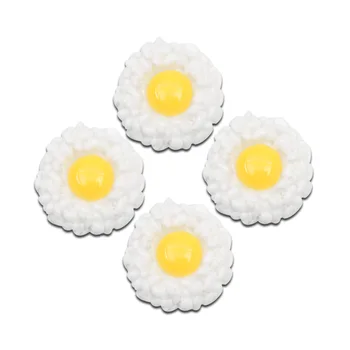 20pcs 25 mm Poached Egg Živice Remesiel Vianočné Dekorácie Flatback Cabochon Embellishment Pre Zápisník DIY Accessoris