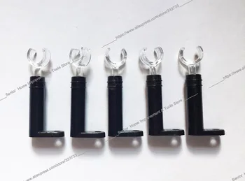 Neónový nápis Black Podporuje 100ks/veľa Neon Lingt Plastový Stojan, Výška 25 mm 38 mm 51mm pre 6/8/10/12 mm Trubica, Neónový nápis Časti