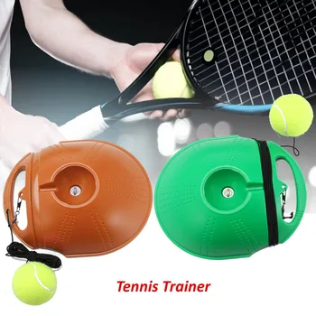 Jediný Tenisový Tréner samostatné štúdium Tenis prípravný Nástroj Odrazu Lopty soklové lišty Nástrojov Tenis Praxi Prenosné S 3 Loptičky