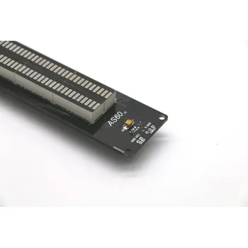 AIYIMA AS60 Dual 60 Profesionálne LED Úroveň Hlasitosti Zobrazenie Hudby Spektra Elektronických DIY Sady Svetlo VU Tabuľka