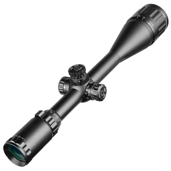 LEAPERS 6-24X50 Riflescope Taktické Optické Puška Rozsah Červená Zelená Modrá Bodka Viditeľnosti Osvetlené Retical Pohľad Na Lov Ak 47
