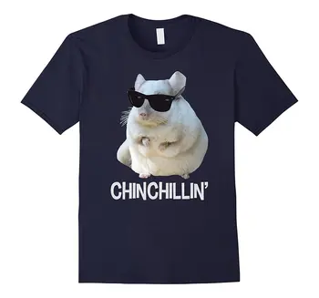 2019 Hot predaj Módnych bavlna Chinchillin' T-Shirt Zábavné Chinchilla Milovníkov Cool Darček Tee tričko