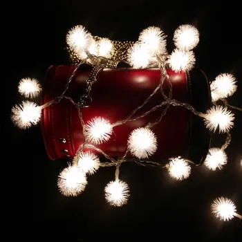 YIYANG LED snehová guľa String Svetlá 10M 100 Snehové Vločky, Vianočné Svetlo Dovolenku Svadobné Party Dekorácie Svietidiel, 110V 220V NÁS EÚ