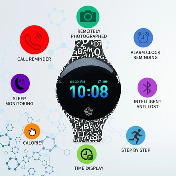 SANDA Značky Ženy, Šport, Hodinky Vodotesné Kalórií Krokomer Náramok Luxusný Spánok Sledovať GPS Inteligentné Náramkové hodinky Pre Android IOS