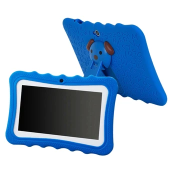 7 Palcový Deti Tablet Android Dual Kamera WiFi Vzdelávania Hra Darček pre Chlapcov, Dievčatá,(Modrá AU Zástrčky)
